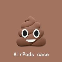 公鹤 Pro3恶搞便便粑粑AirPods耳机套一二代通用无线蓝牙创意硅胶情侣2