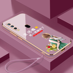 电镀笑一笑适用于VIVOY3手机壳硅胶软壳