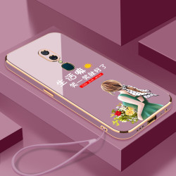 电镀笑一笑适用OPPOA9/A9X手机壳硅胶软壳