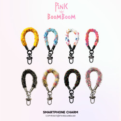 PinKBooM原创秋冬新款挂绳手机壳斜挎绳手腕短款挂链高端挂饰防丢