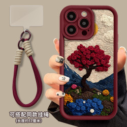 适用于苹果17Promax/华为/vivo/OPPO小众高级LJ阶梯手机壳aa0809