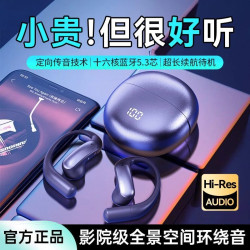 DUTRIEUX 2026新款智能蓝牙耳机17161514通用运动降噪挂耳式高音质通用正品
