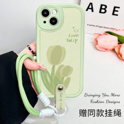 适用于苹果16华为OPPO小米VIVO高级感百搭潮流手机壳皮纹EA0044