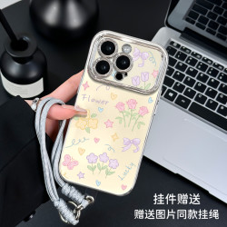 适用于苹果16华为OPPO小米VIVO小众设计感6D大视窗LJ手机壳IA0058