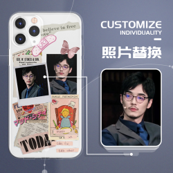 明星照片定制适用苹果14/13vIvo华为p40oppoR17荣耀小米11手机壳