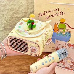 小王子蓝牙音响音箱生日礼物户外迷你k歌麦克风送男女朋友三八节