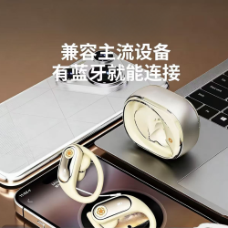 F125#新款真无线EW128蓝牙耳机长续航开放挂耳式（劵）