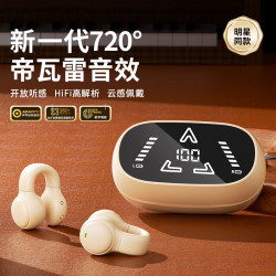 OTN 柏林之音降噪蓝牙耳机无线骨气传导夹耳式运动超长续航