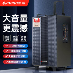 志高 广场舞蓝牙音箱低音炮大功率K歌大音量重低音音响音响