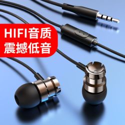 适用OPPO手机耳机R17R15R11R9sA11xA9A8A5K3K5线控带麦入耳式耳塞