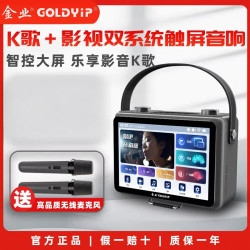 金业 E68家庭KTV音响套装蓝牙音响K歌音响一体机投屏户外2026新款
