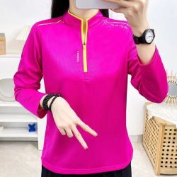 女款长袖健身衣夏季薄款上衣速干衣短袖休闲T恤登山衣新款卫衣女