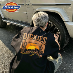 Dickies 纯棉短袖T恤夏季速干男装高街嘻哈街头高级感上衣半袖情侣