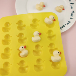 先科 16连鸭子硅胶模具