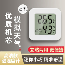 迷你温湿度计室内家用电子数显壁挂婴儿房干温度计温度计家用室内