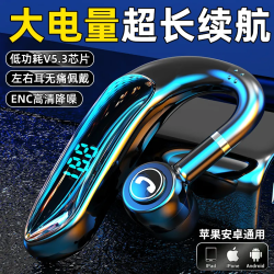2026款蓝牙耳机商务车载通行无线旋转挂耳式左右耳降噪手机通用