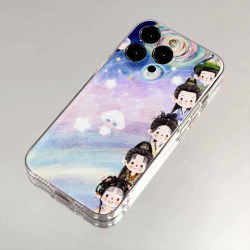 永夜星河适用苹果16手机壳华为iPhone15/14小米oppo/vivo软壳