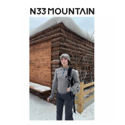 N33 MOUNTAIN ·运动速干加绒撞色工艺线打底801