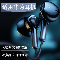 Type-C耳机有线原装正品降噪吃鸡唱歌专用高音质半入耳通用录歌