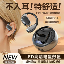 适用W24开放式蓝牙耳机S24专用运动跑步ZFlip5挂耳式原装正品