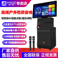 曼龙 大功率音响新款低音炮户外K歌唱歌蓝牙一体机KTV广场舞音箱