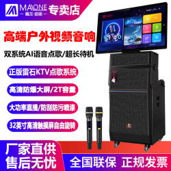 曼龙 大功率音响新款低音炮户外K歌唱歌蓝牙一体机KTV广场舞音箱