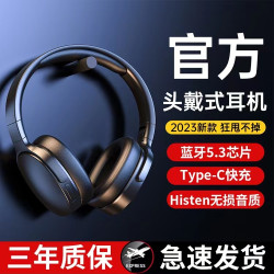 摩卡捷 头戴式蓝牙耳机真无线运动耳麦降噪电脑电竞游戏超长续航高音质