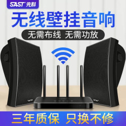 先科 无线音响店铺专用蓝牙壁挂音箱挂壁式背景音乐餐厅服装店饭店