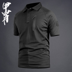 名鹏 新品通勤速干POLO短袖衫 男士夏季户外翻领T恤快干透气街头计划