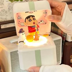 蜡笔小新蓝牙音箱迷你唱片机音响可爱生日礼物女生男生送闺蜜朋友