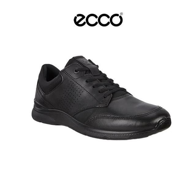 ecco 欧文系列 男士低帮休闲鞋 51173451052 黑色 43