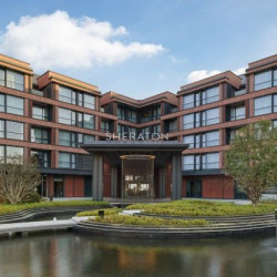 苏州阳澄湖喜来登酒店 豪华大床房「享生机盎然的运动园林景观」1晚