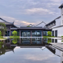 绍兴东山大观酒店 渐榭园景大床房2晚(连住)