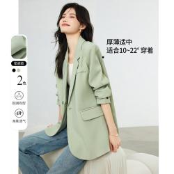 珂曼雅 气质百搭简约通勤西装外套女