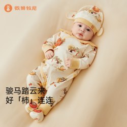 wismorni 马年新生儿连体衣