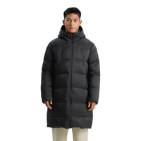 Jack Wolfskin 狼爪 A60168A 650蓬鹅绒 连帽长款羽绒服