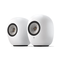 KEF LS LUXE 同轴有源 HiFi音响 矿石白