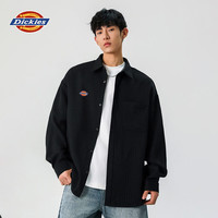 Dickies 长袖衬衫男秋冬条纹衬衣外套