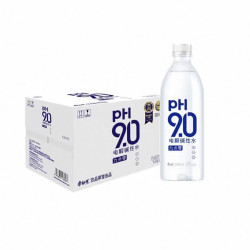 康师傅 9.0电解碱性水柠檬味666ml*15瓶 0脂补水饮料