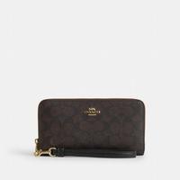 COACH 女士印花时尚长款钱包