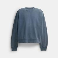 COACH 男款成衣染色圆领卫衣