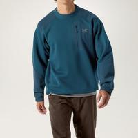 ARC'TERYX Konseal 男士圆领简约时尚英伦长袖抓绒衣