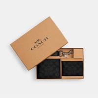 COACH 礼盒装经典标志三合一钥匙圈钱包套装CW344