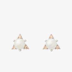 Kate Spade 七夕节礼物品牌自营YOU'RE A GEM点钻仿珍珠造型耳钉