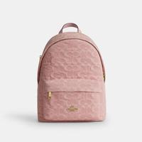 COACH 经典标志丹宁布TAYLOR小号双肩包CER70