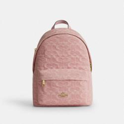 COACH 经典标志丹宁布TAYLOR小号双肩包CER70
