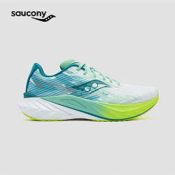 saucony SLAY全速3男女跑步鞋全掌碳板运动鞋竞速跑鞋 白绿