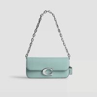 COACH IDOL23 系列光滑精制皮革斜挎手提包