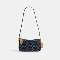 COACH 经典标志丹宁布PENN单肩包CR688