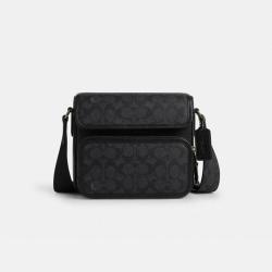 COACH 男款SULLIVAN翻盖斜挎相机包CZ396